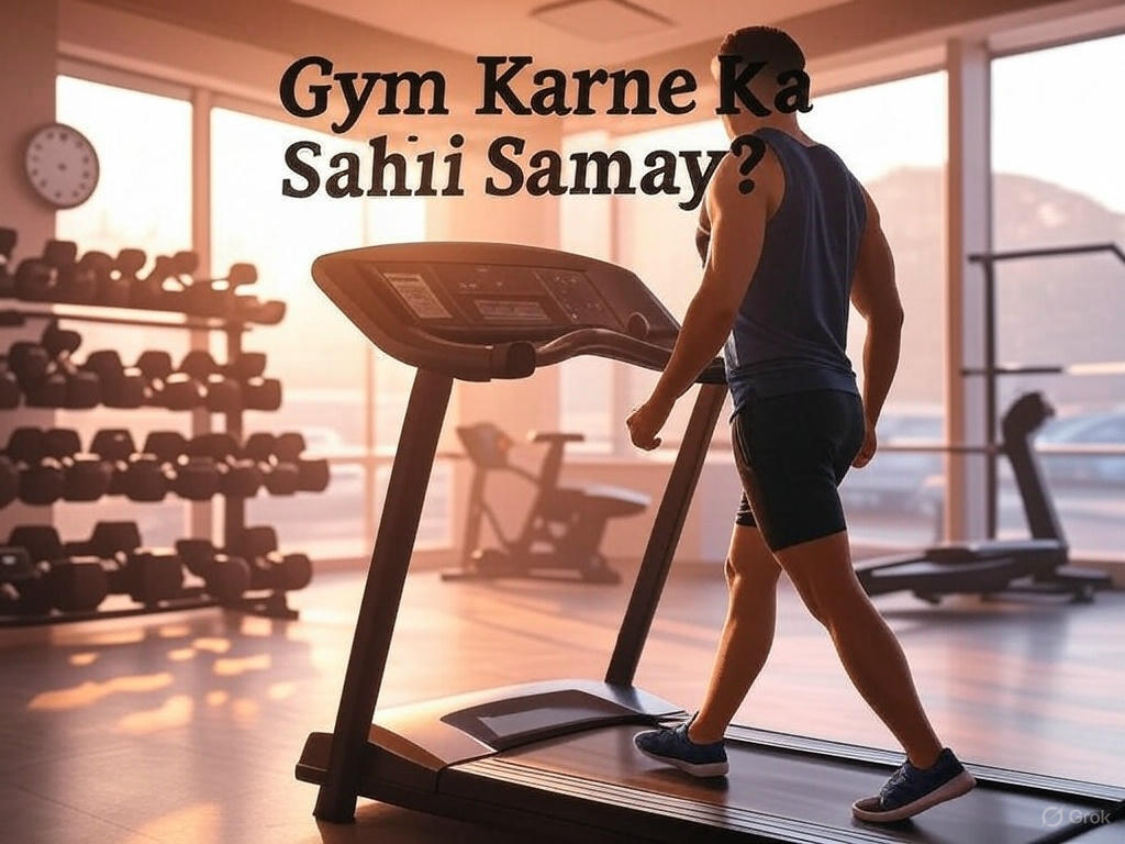 gym ka sahi samay kya hai